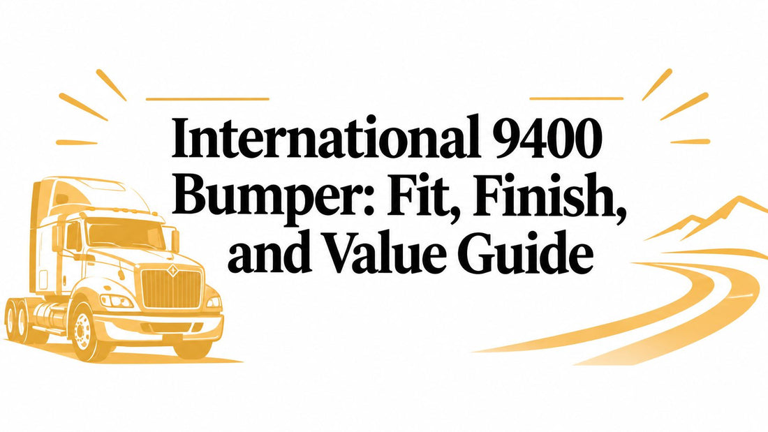 International 9400 Bumper: Fit, Finish, and Value Guide - Galhor