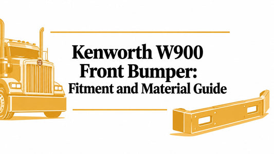 Kenworth W900 Front Bumper: Fitment and Material Guide - Galhor